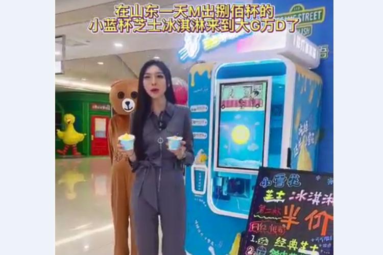 全自動(dòng)冰淇淋機(jī)