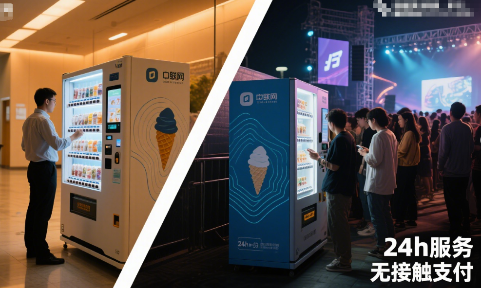 現(xiàn)代新零售解決方案冰淇淋自動售貨機(jī)消費(fèi)體驗(yàn)