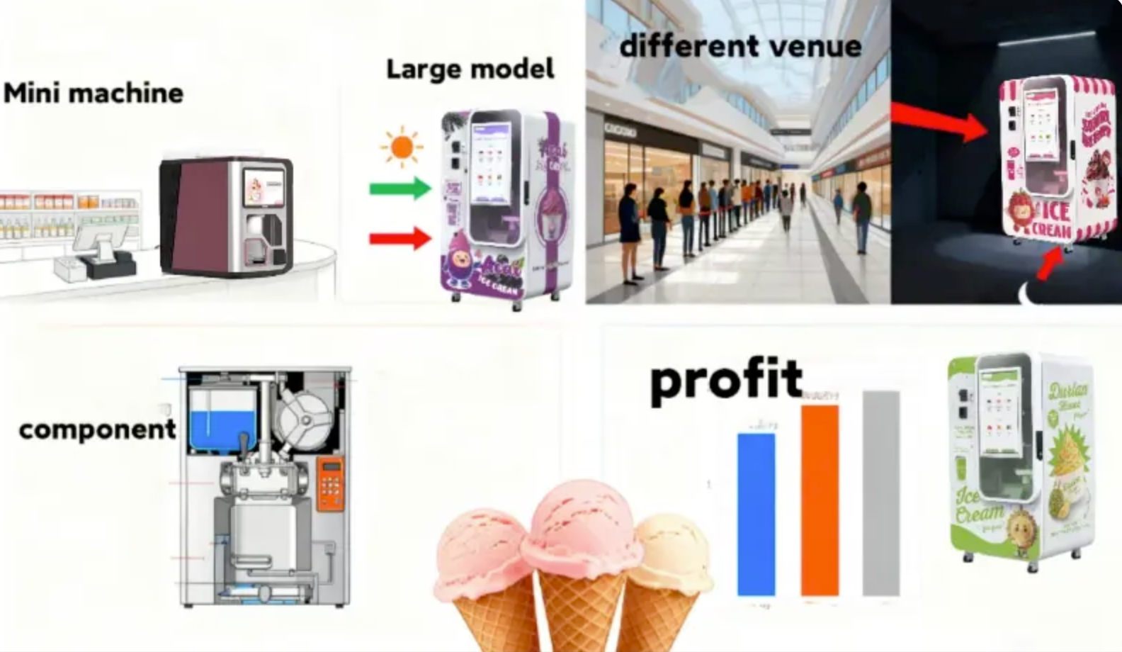 軟質(zhì)冰淇淋自動(dòng)售貨機(jī)：選對(duì)機(jī)型、降低成本、提升銷(xiāo)量